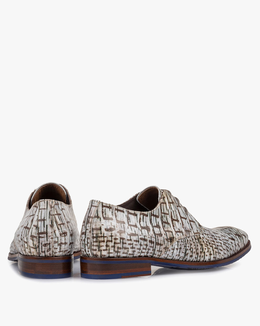 Lace shoe off white 18089 02 Floris van Bommel Official