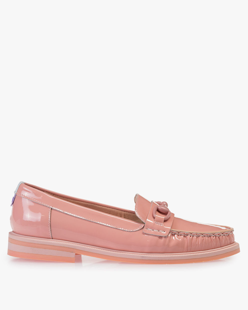Pink patent leather on sale loafers