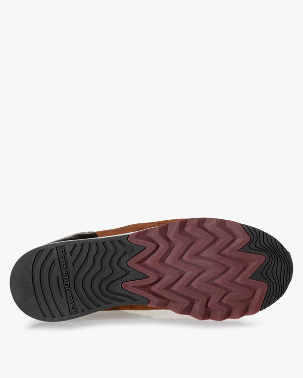 Nineti nubuck leather brown