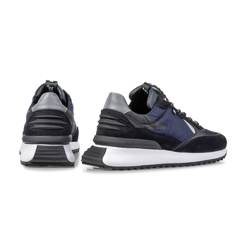 Sharki sneaker suede dark blue