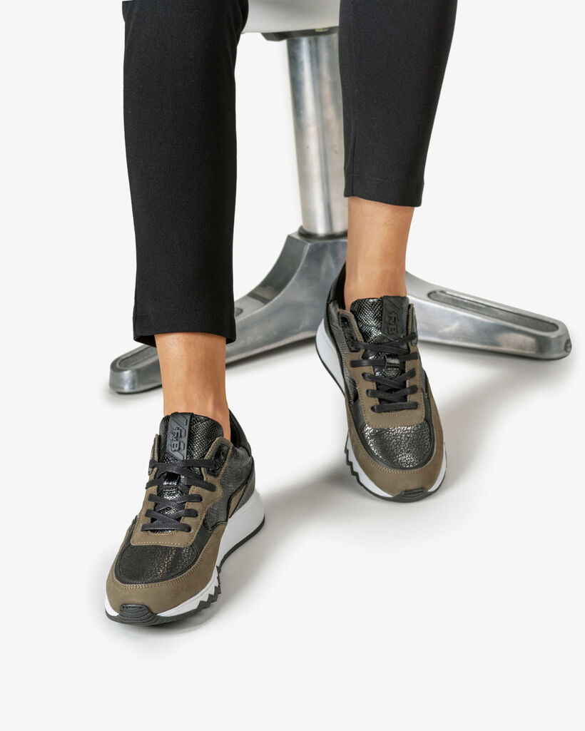 Nineti nubuck leather green