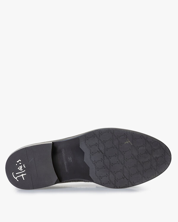 Loafer metallic print blue