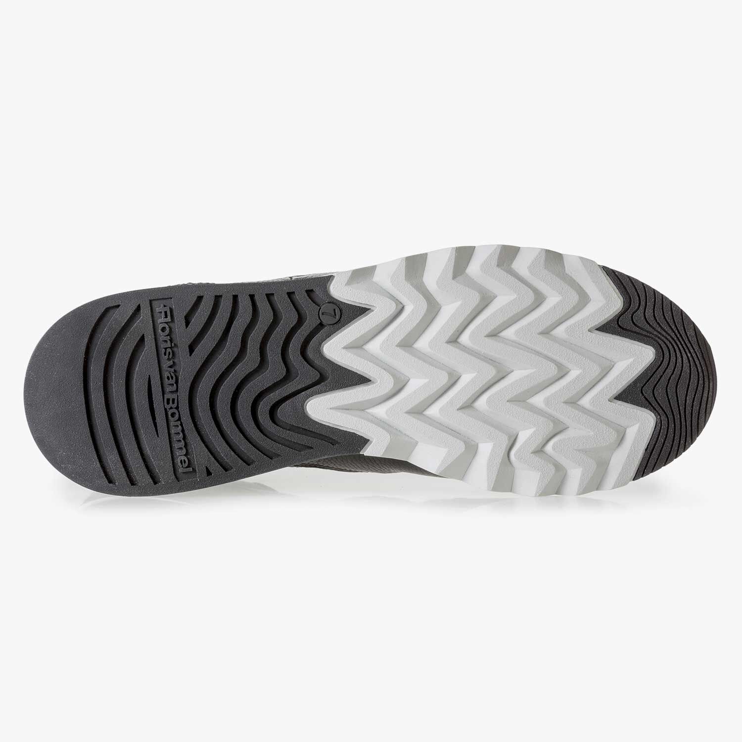Black leather sneaker 16093 04 Floris van Bommel
