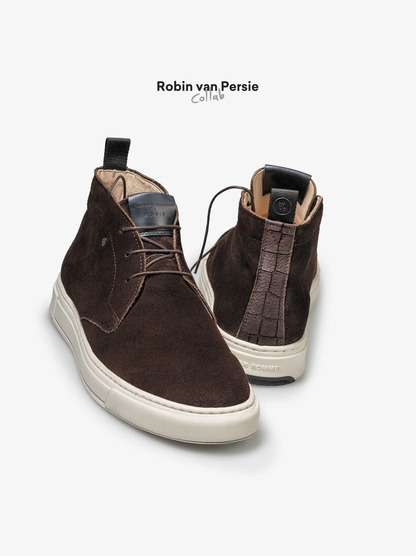 Desert boot suede dark brown
