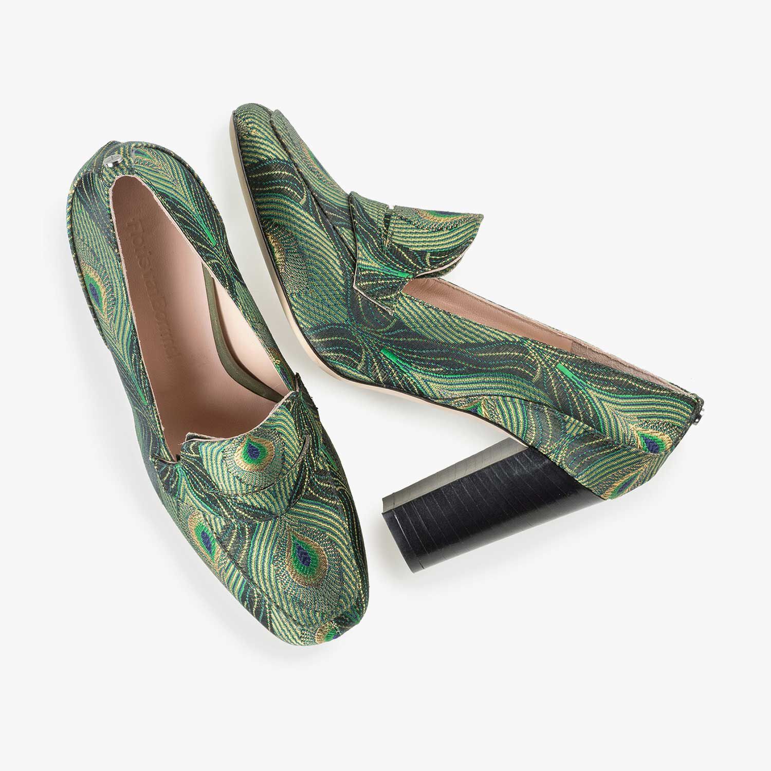Peacock online green heels