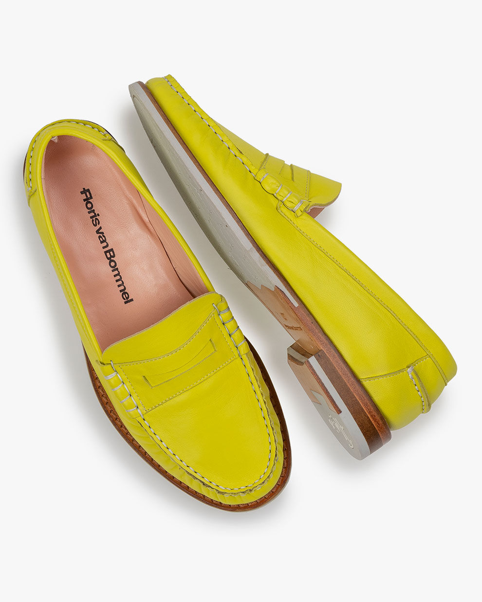 Yellow loafer shoes 2025