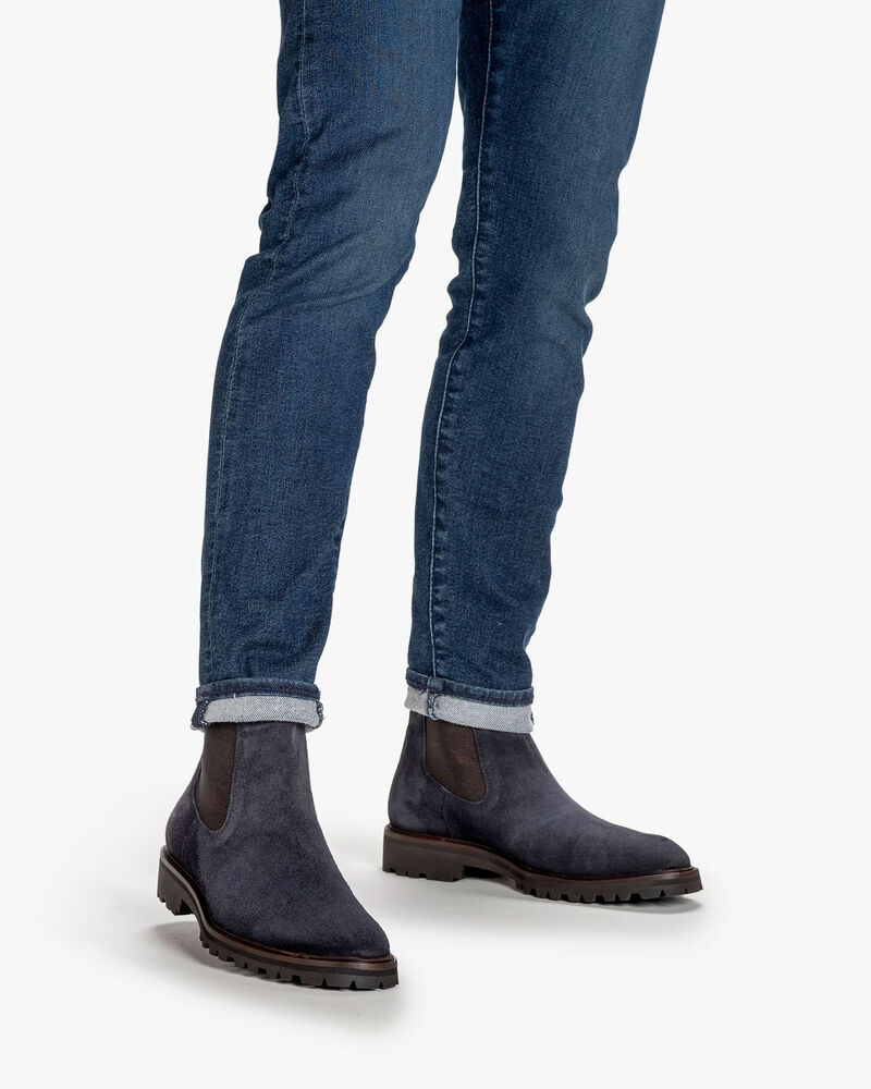 Chelsea boot suede black