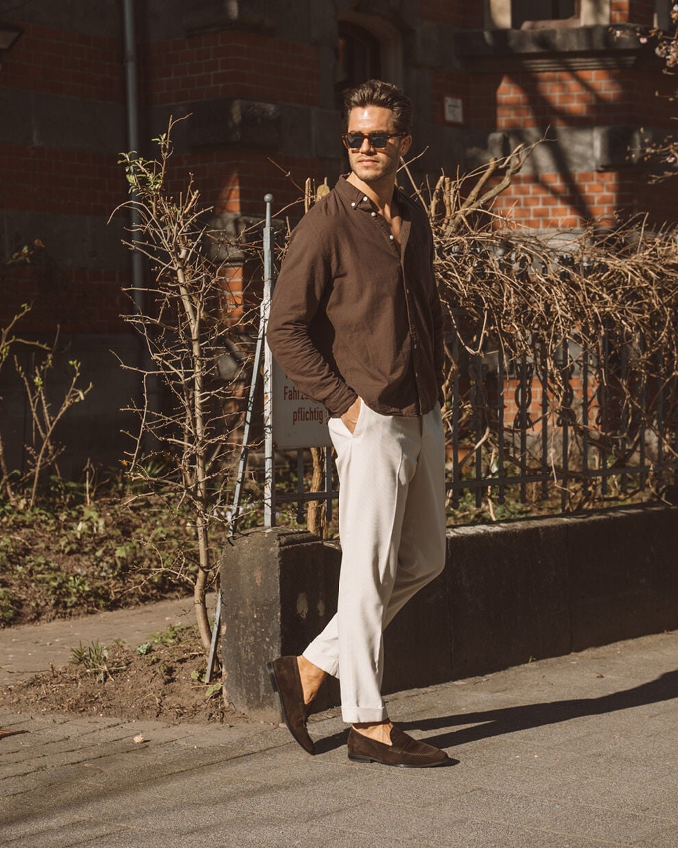 Men's loafers Bodega 01.00 Dark brown | Floris van Bommel