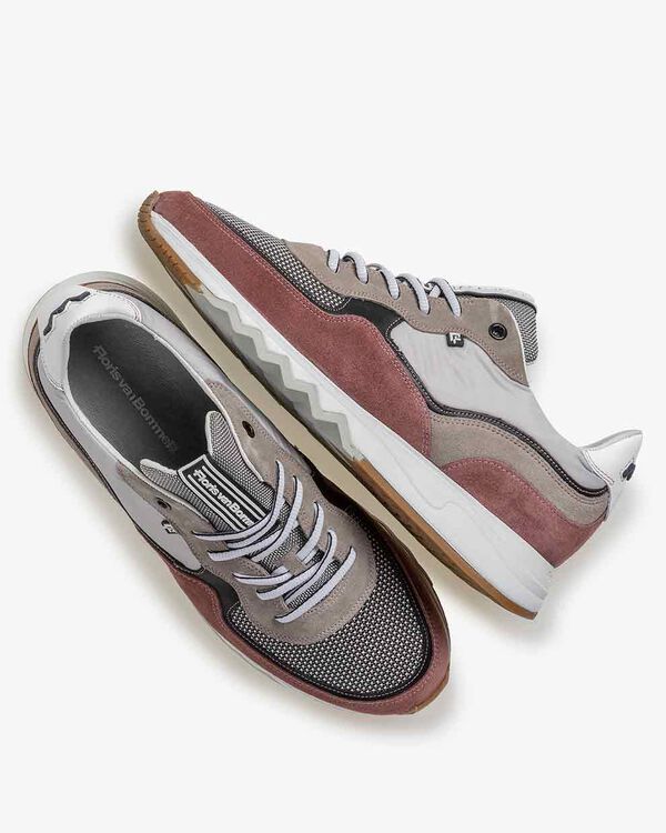 Nineti suede leather pink