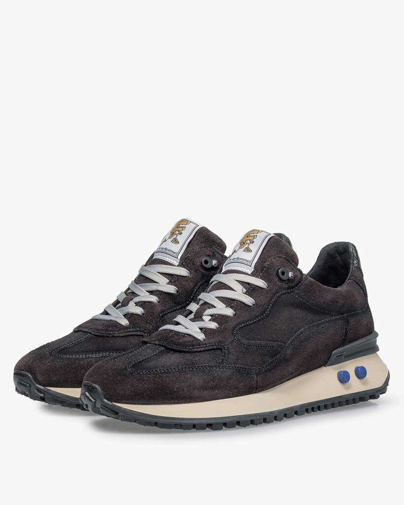 Vinti sneaker suede dark grey