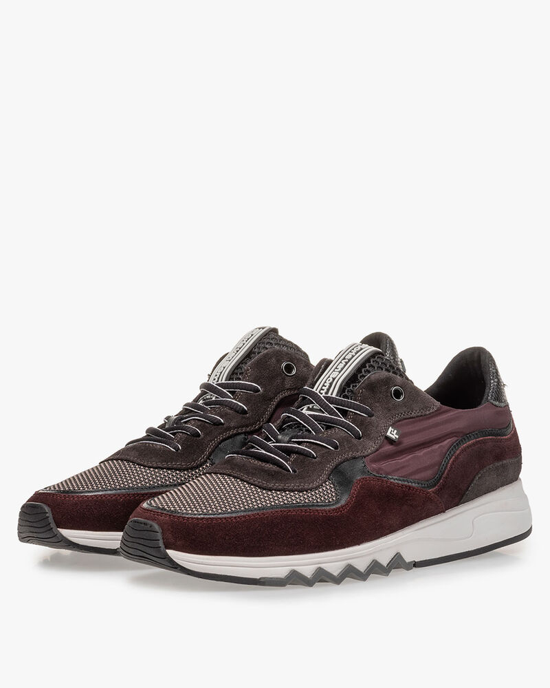 Nineti sneaker dark red