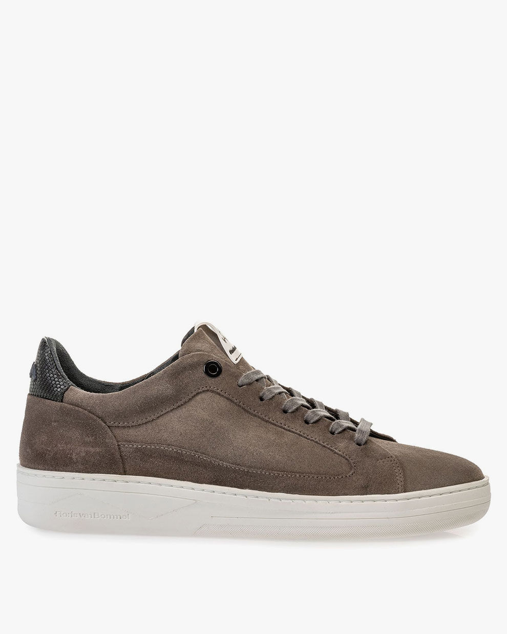 Grey suede leather sneaker 13265 29 Floris van Bommel Official