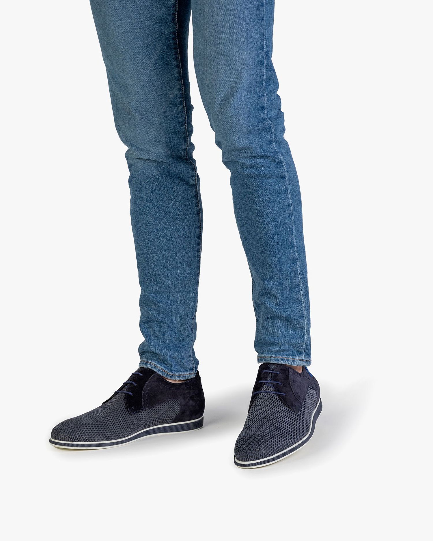 Floris van Bommel 18402 - 07-Grey Suede - Online kopen