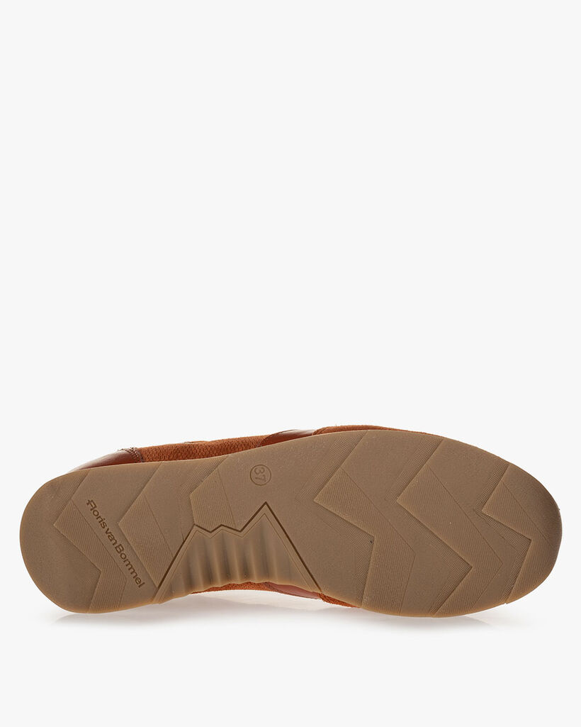 Sneaker suede orange