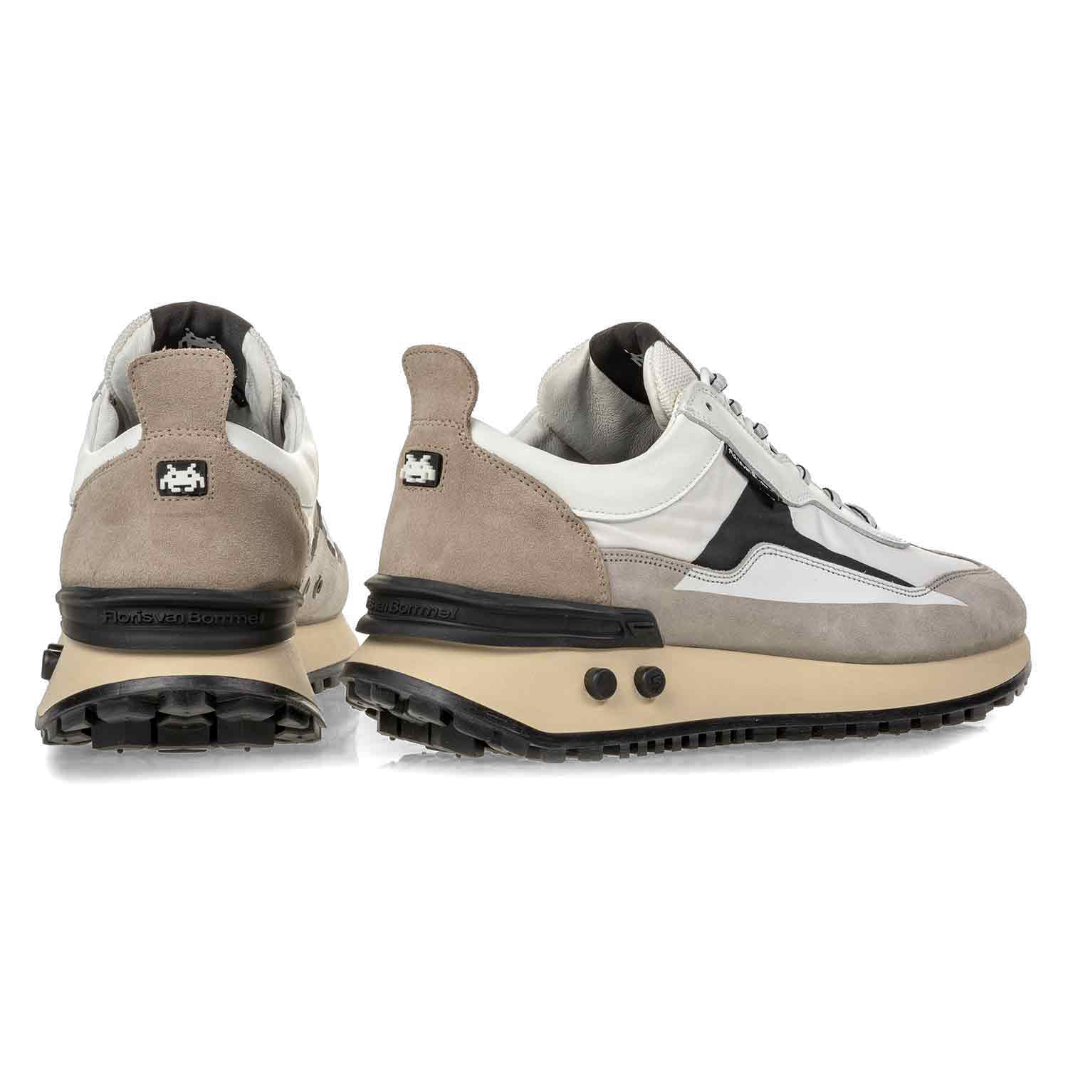 Sneaker space invaders white SFM-10095-60-01 | Floris van Bommel®