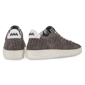 Sneaker with print taupe