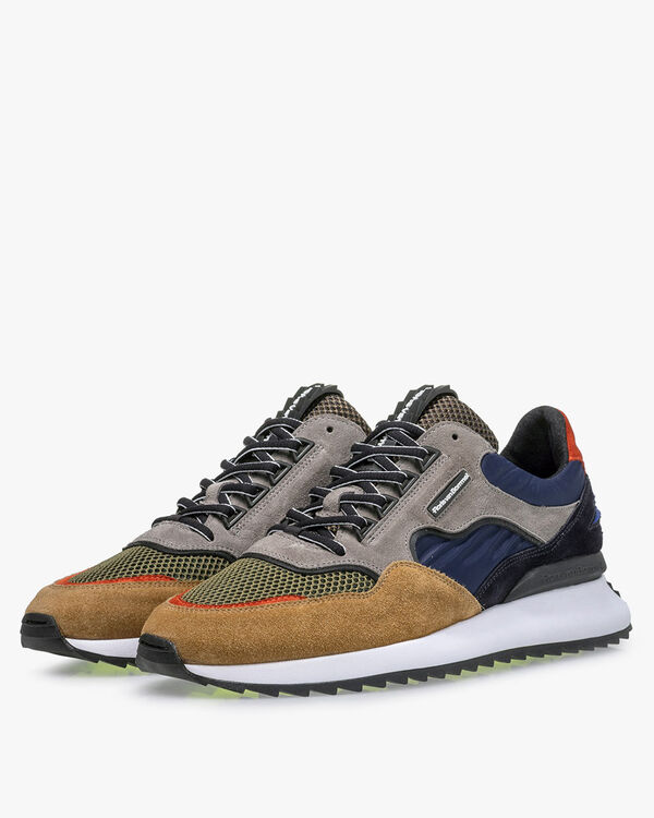 Sharki sneaker suede grey