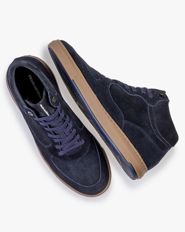 Sneaker suede dark blue