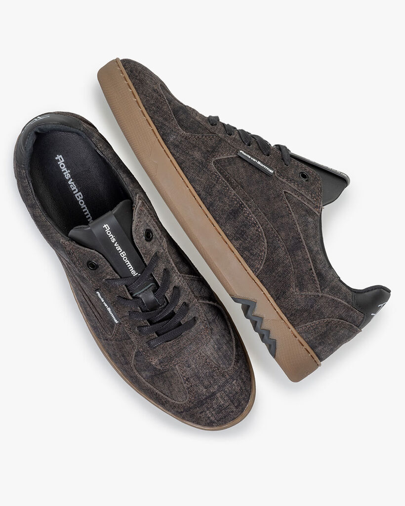 Sneaker suede dark grey