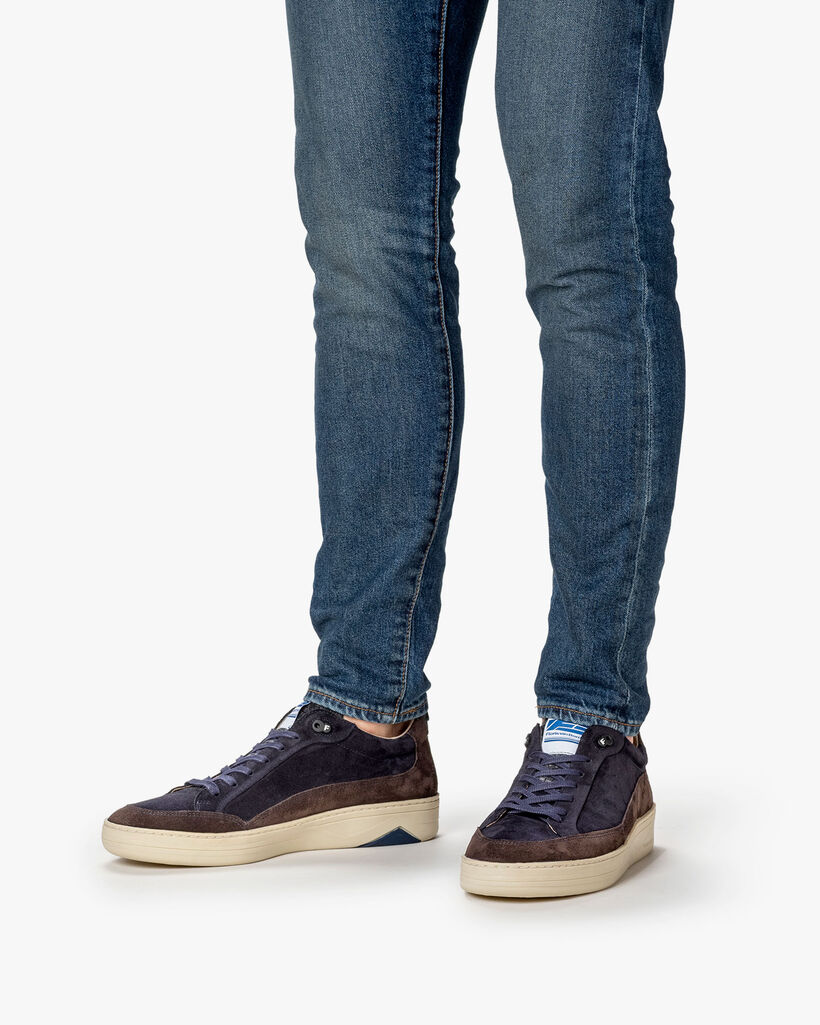 Sneaker suede blue