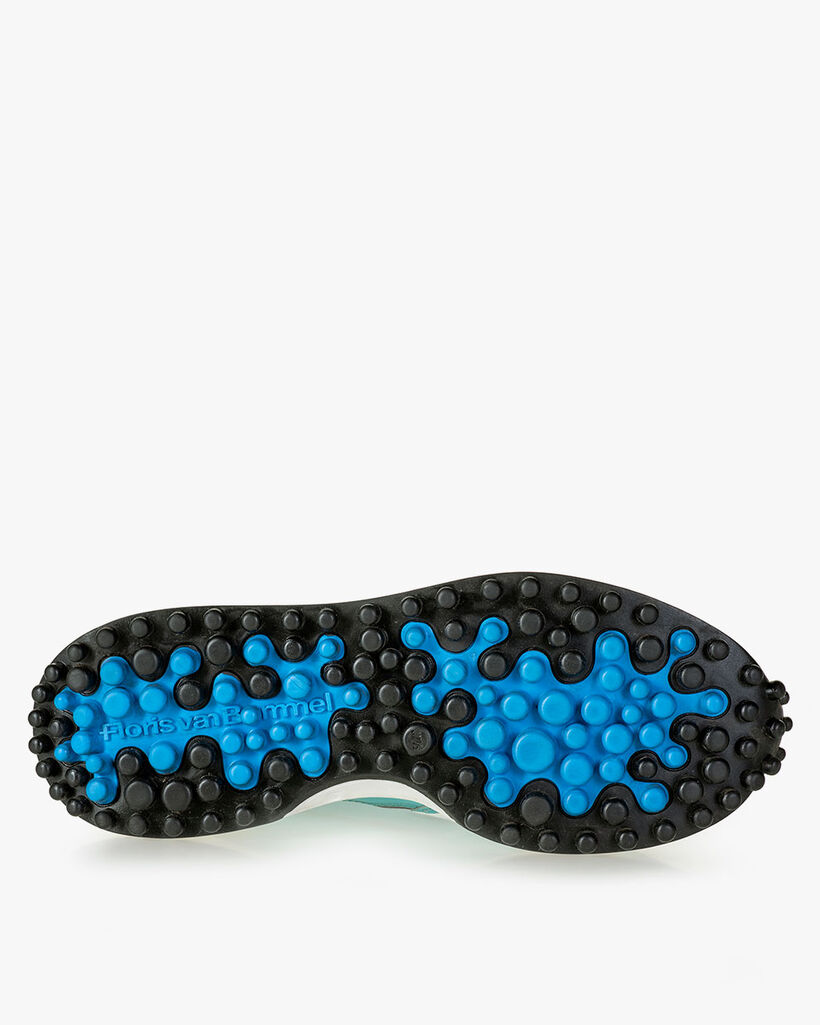 Noppi nappa leather blue