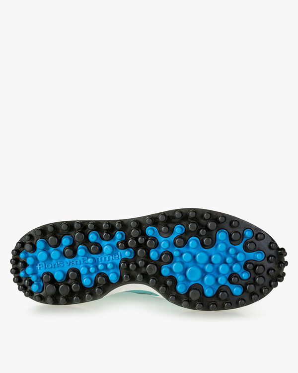 Noppi nappa leather blue