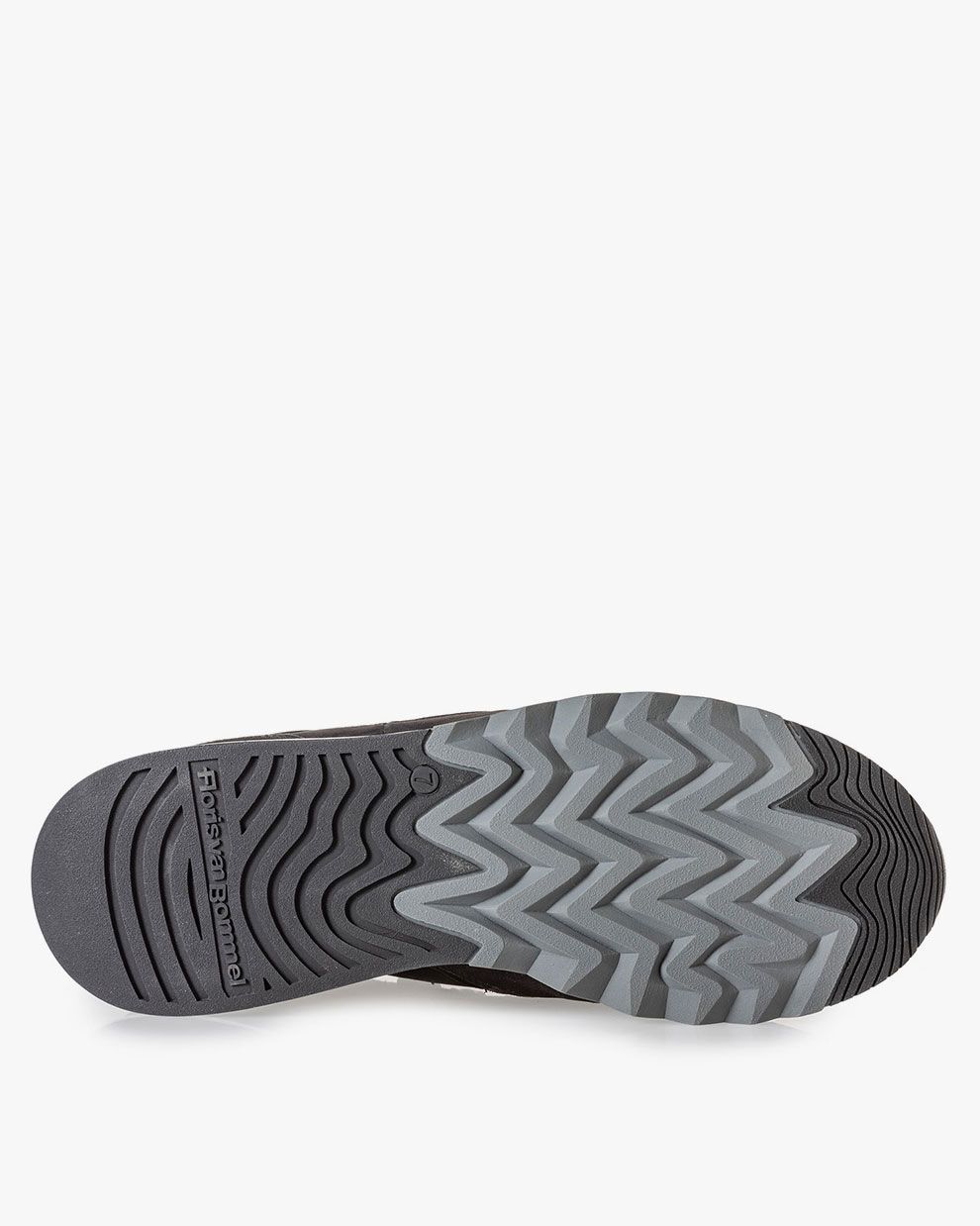 Black nubuck leather sneaker SFM-10092-10-03 | Floris van Bommel®