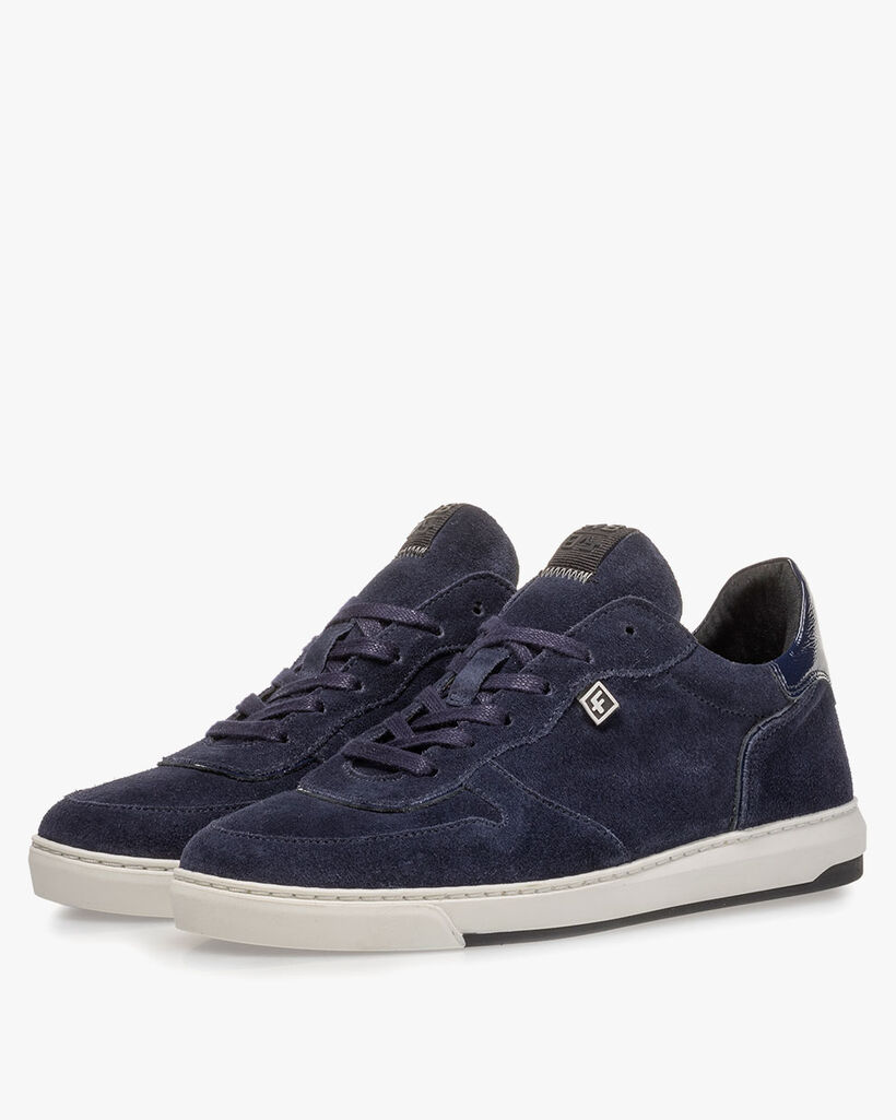 Sneaker suede blue