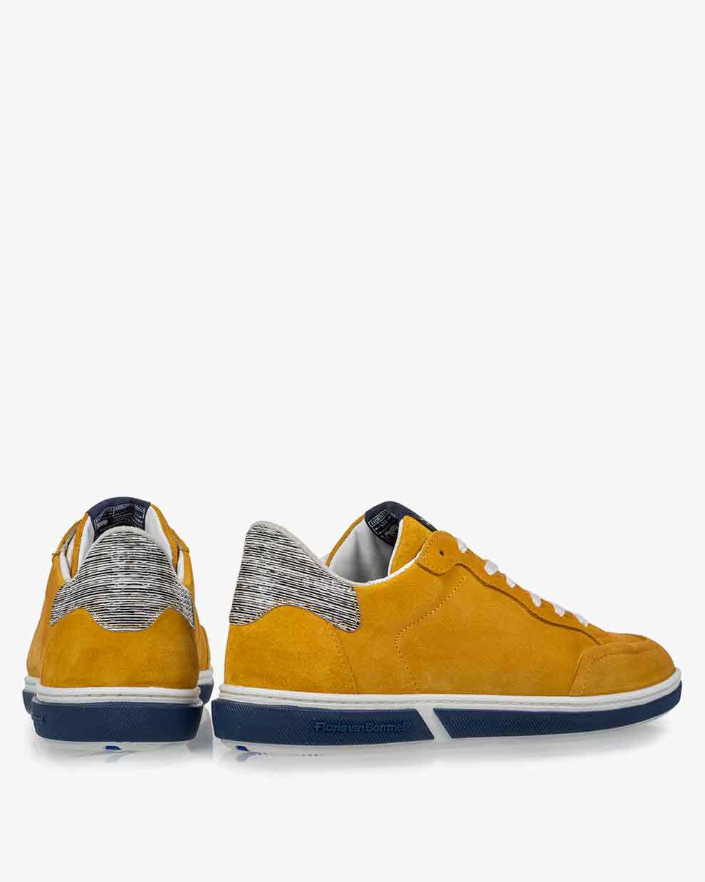 Yellow shop suede shoes