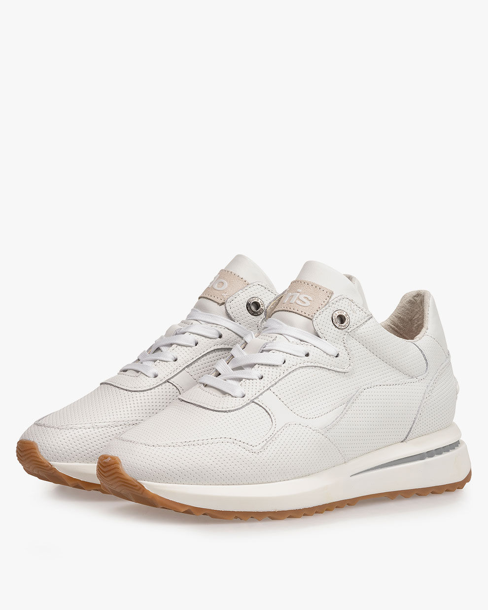 Floris van bommel dames online sneakers wit