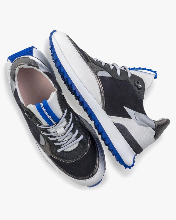 Sneaker calf leather white