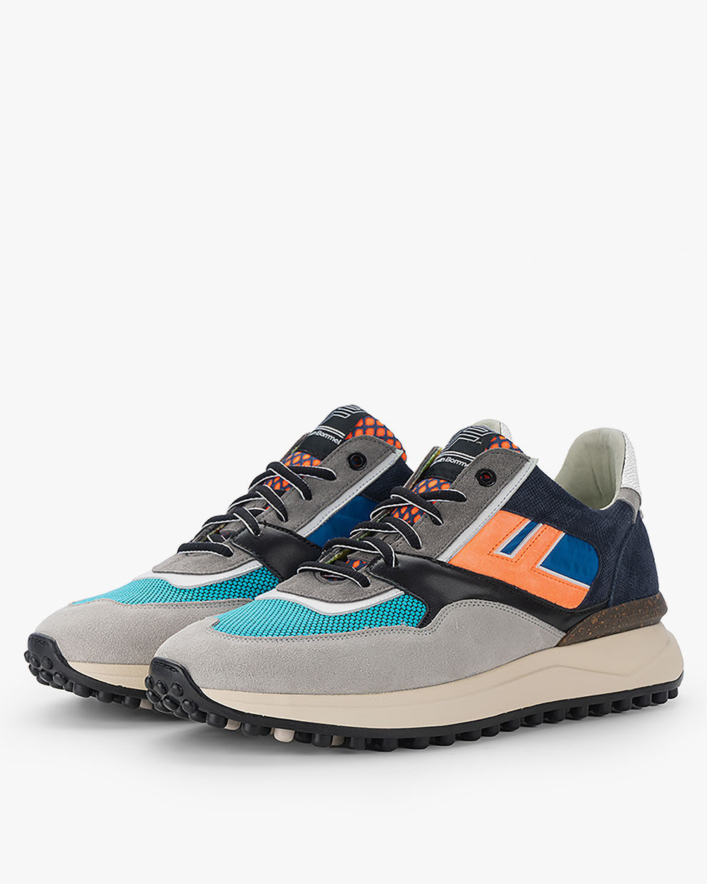 Men s sneakers Noppi 29.04 Light grey Floris van Bommel