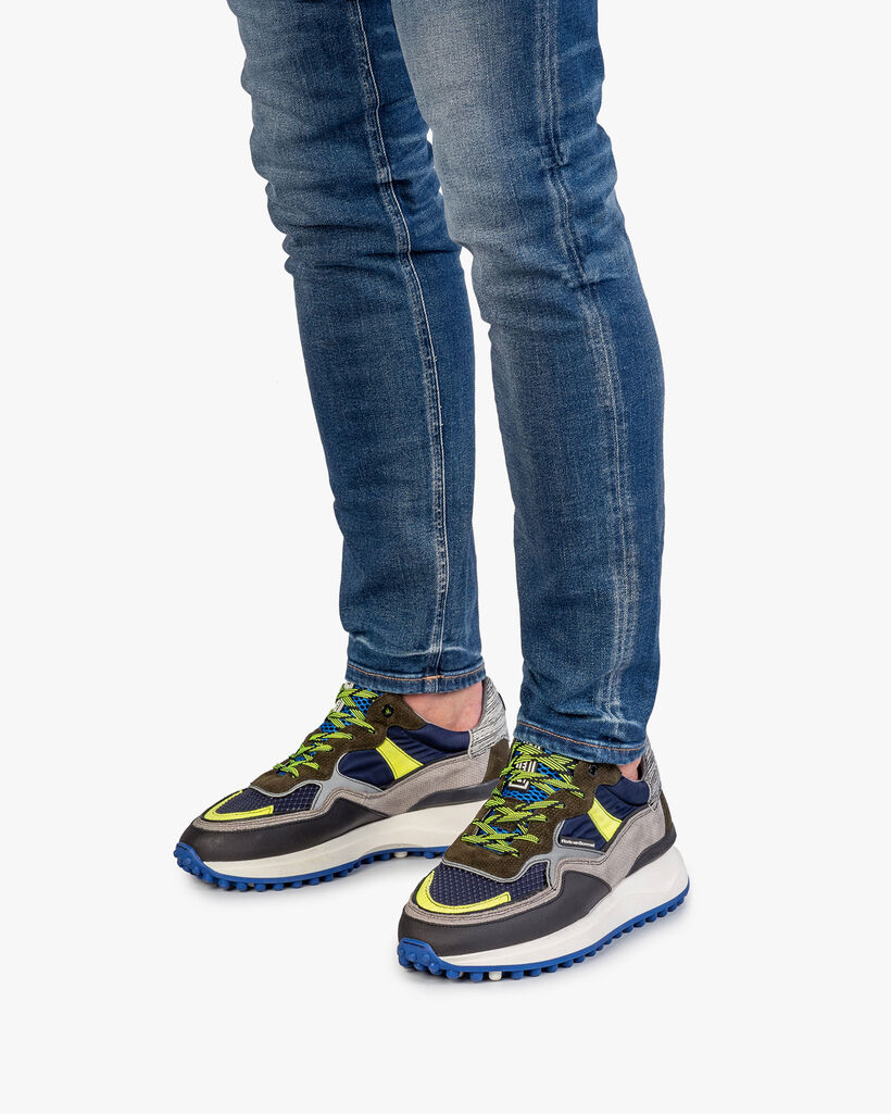 Verlenen toewijzing zadel Premium Noppi sneaker blue 16314/03 | Floris van Bommel Official®
