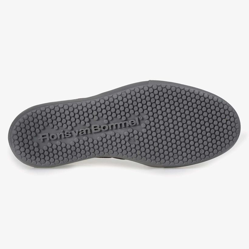 Floris van Bommel men’s grey suede leather sneaker