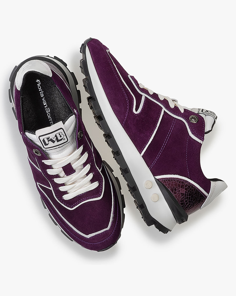 Women s sneakers Blokki 01.10 Purple Floris van Bommel