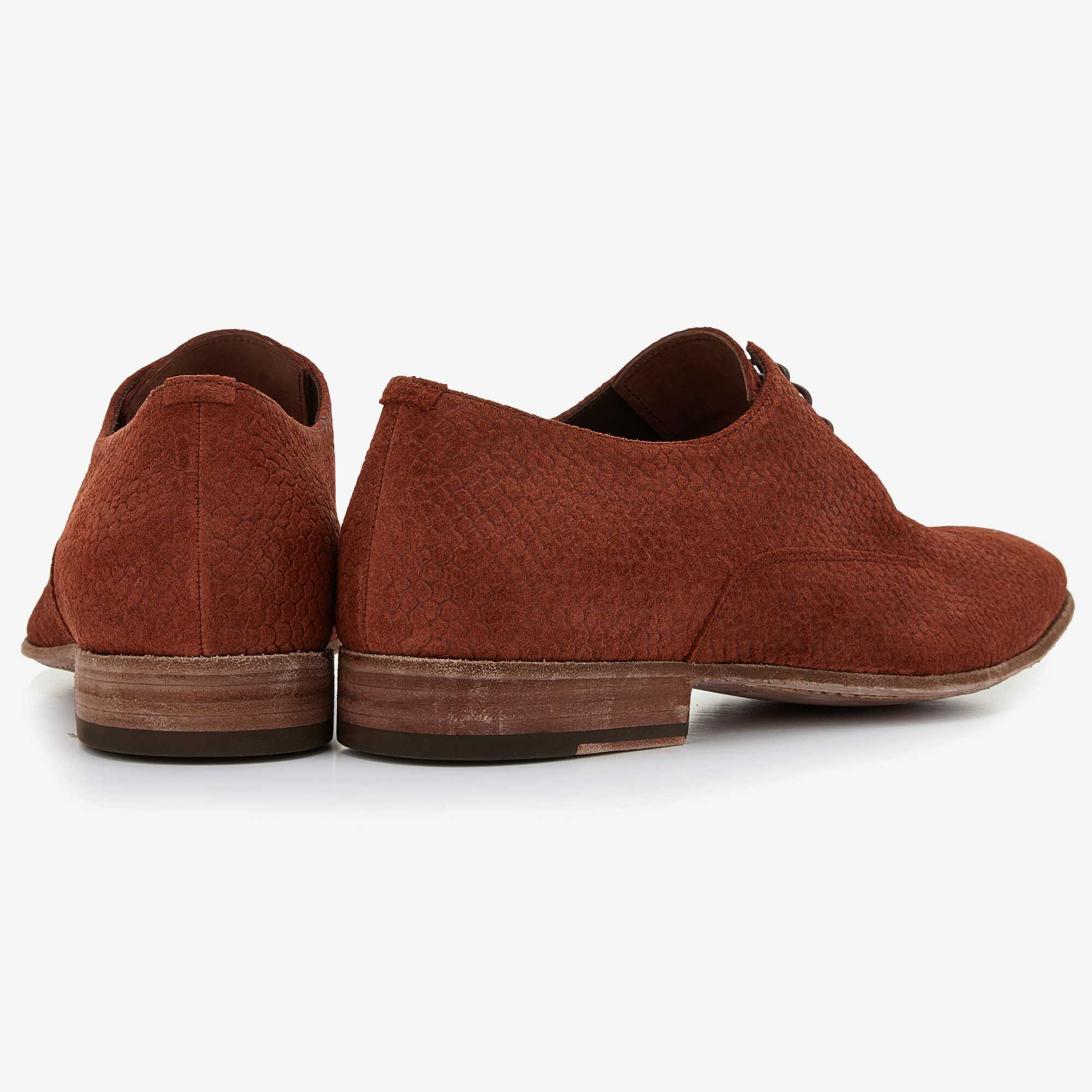 Cognac suede shoes shop