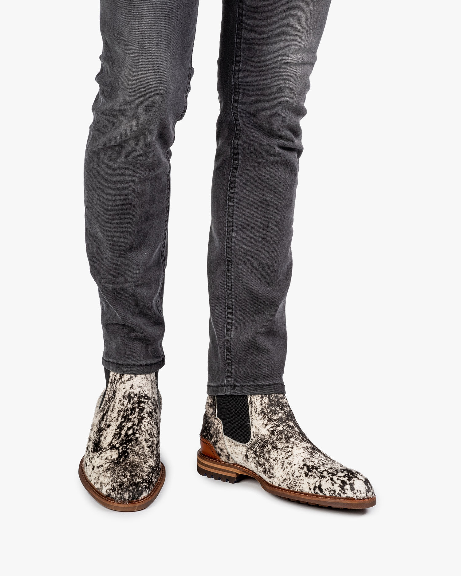 Reggio velvet chelsea boots online