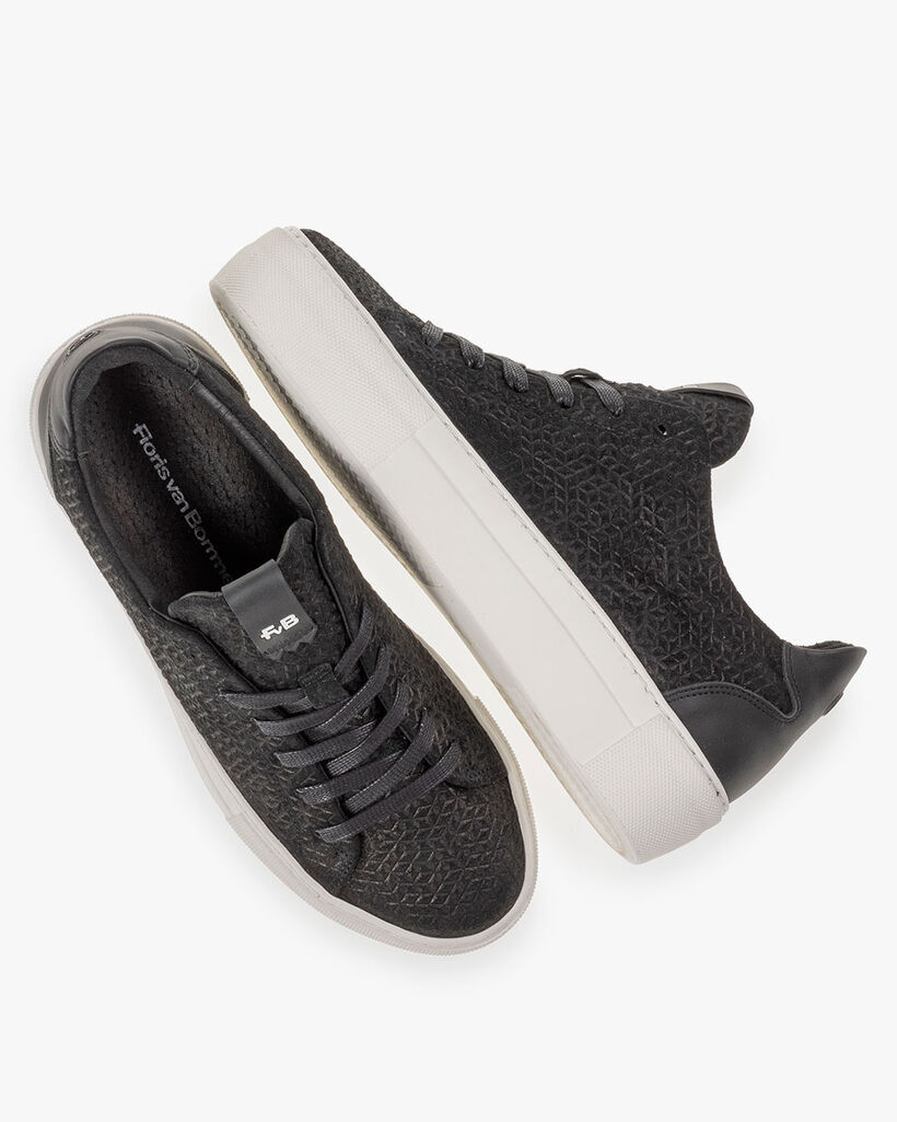 Sneaker suede black