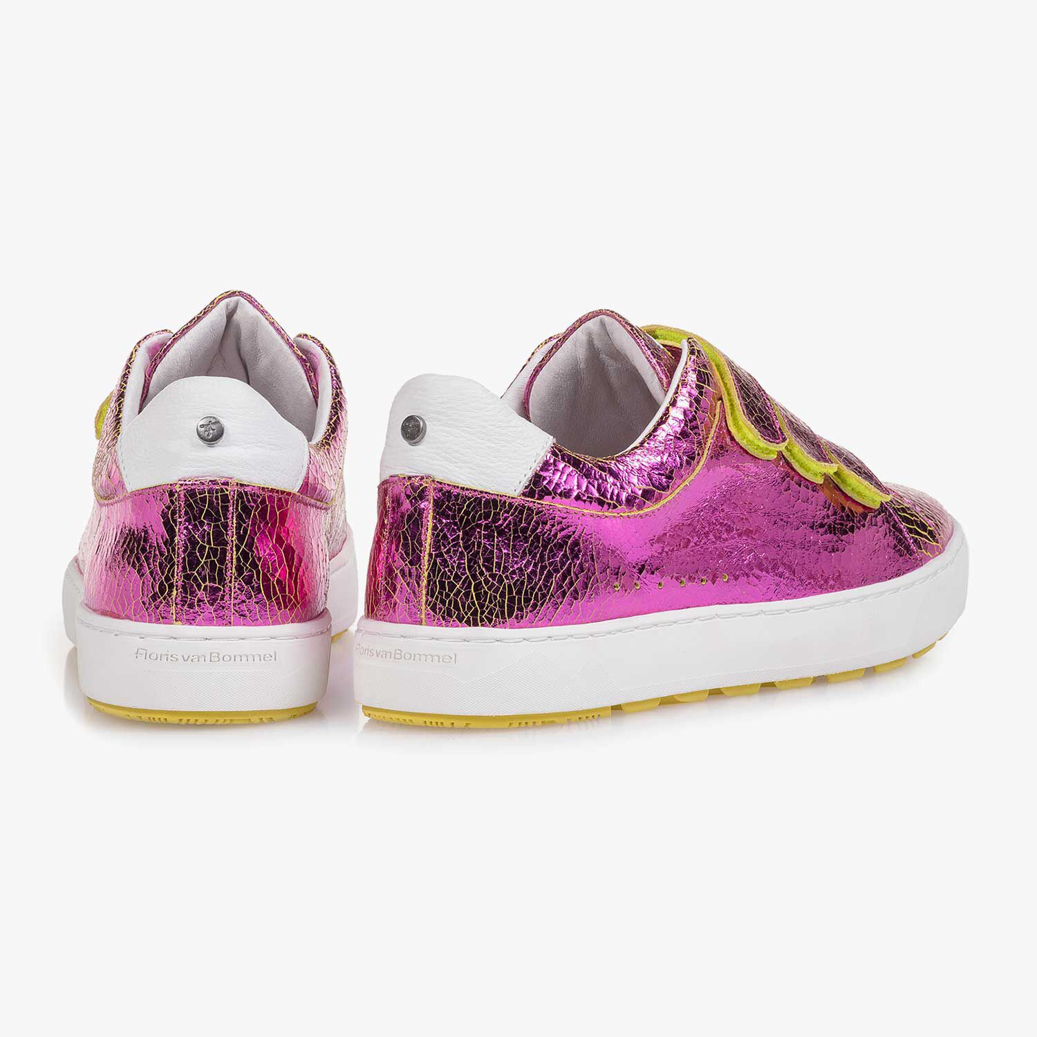 Pink metallic sneakers discount