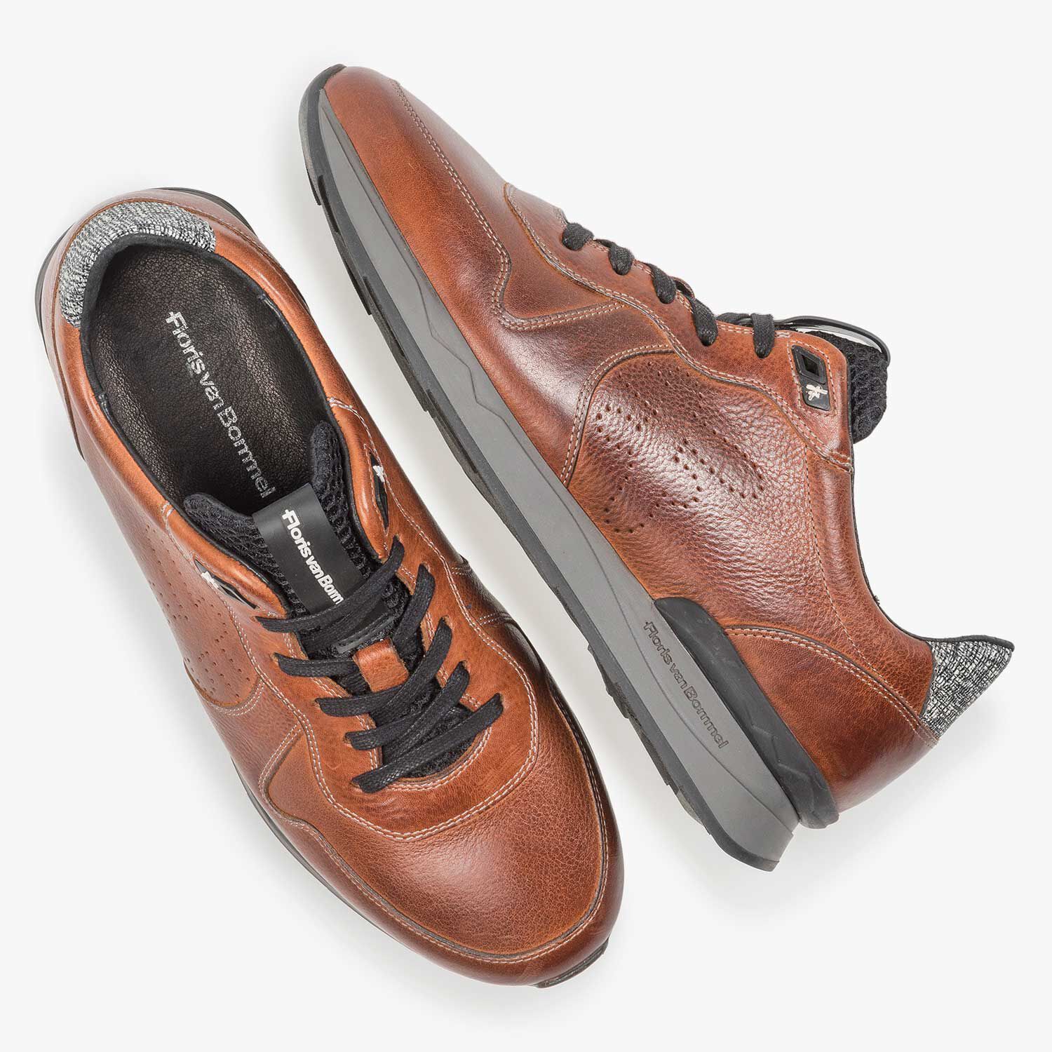Floris van bommel sneaker cognac sale