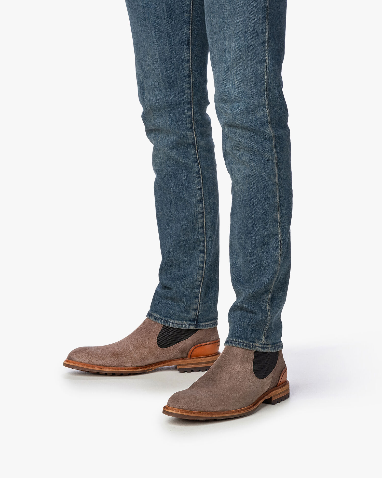 Chelsea boots men Crepi 12.05 Taupe Floris van Bommel
