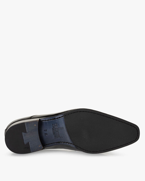 Lace shoe calf leather black