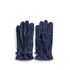 Gloves suede blue