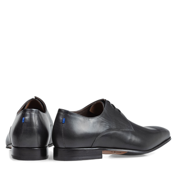 Lace shoe calf leather black