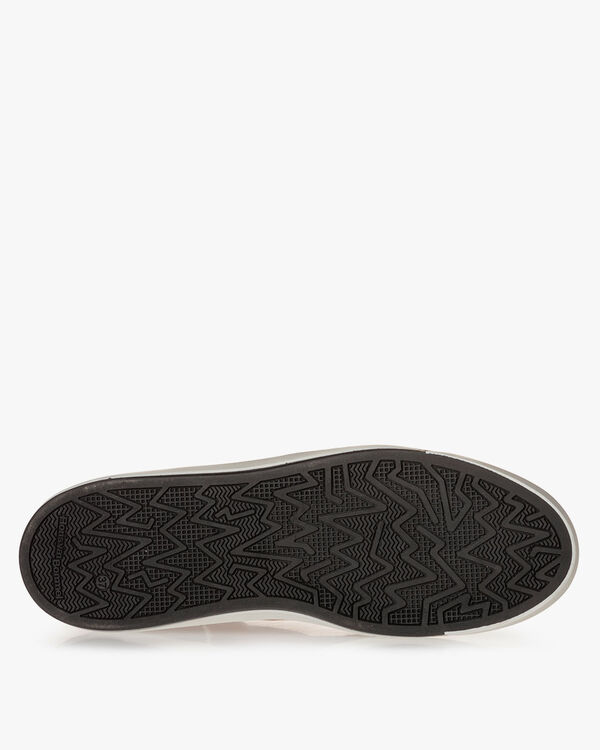 Sneaker suede red/brown