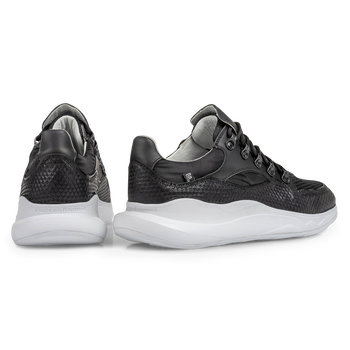 Bulki sneaker black leather