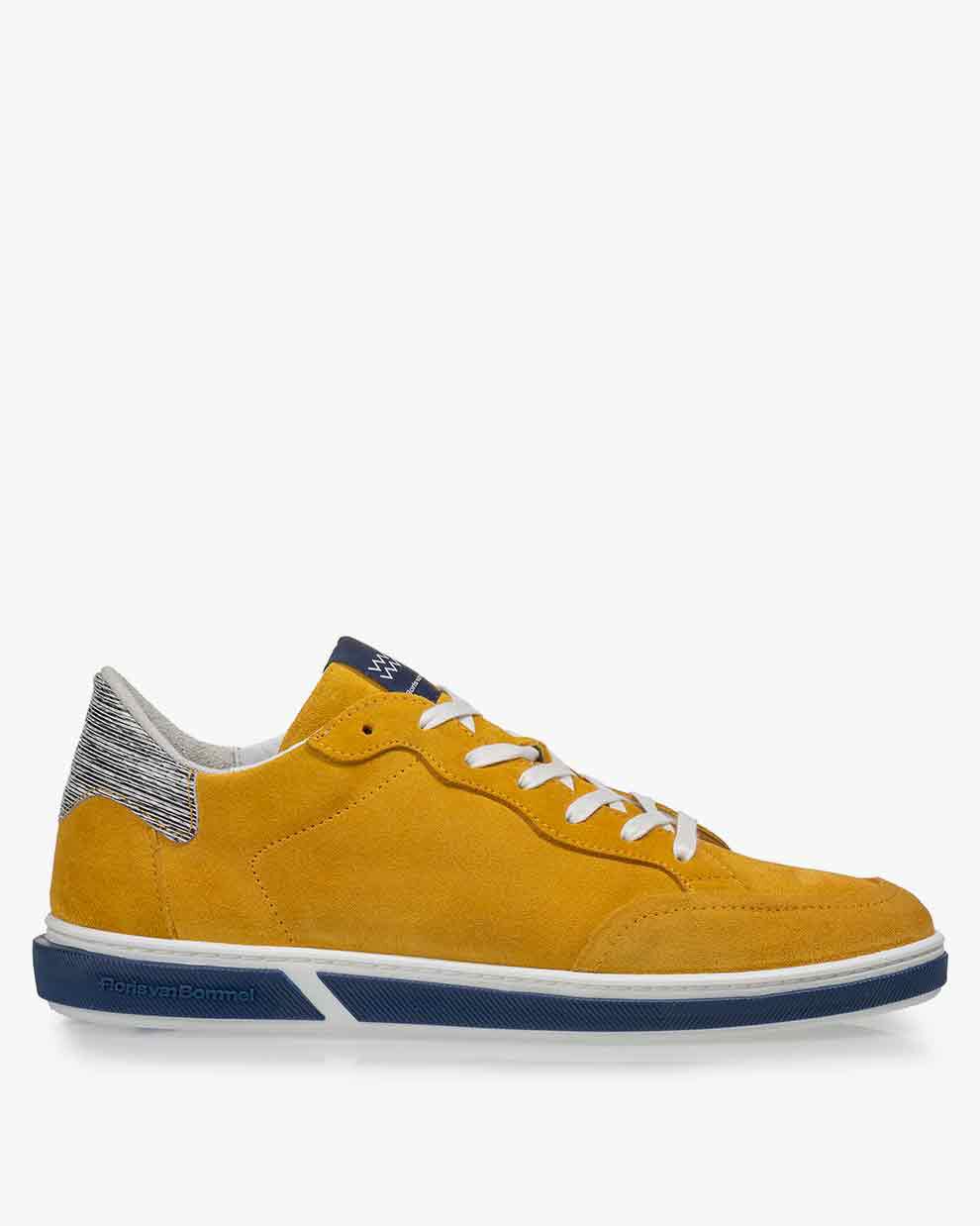 Yellow suede sneakers hotsell