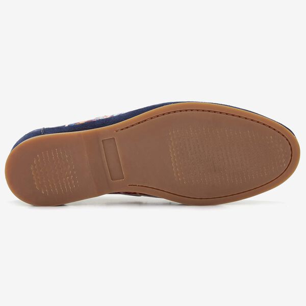 Floris van Bommel printed patent leather men's boating shoe