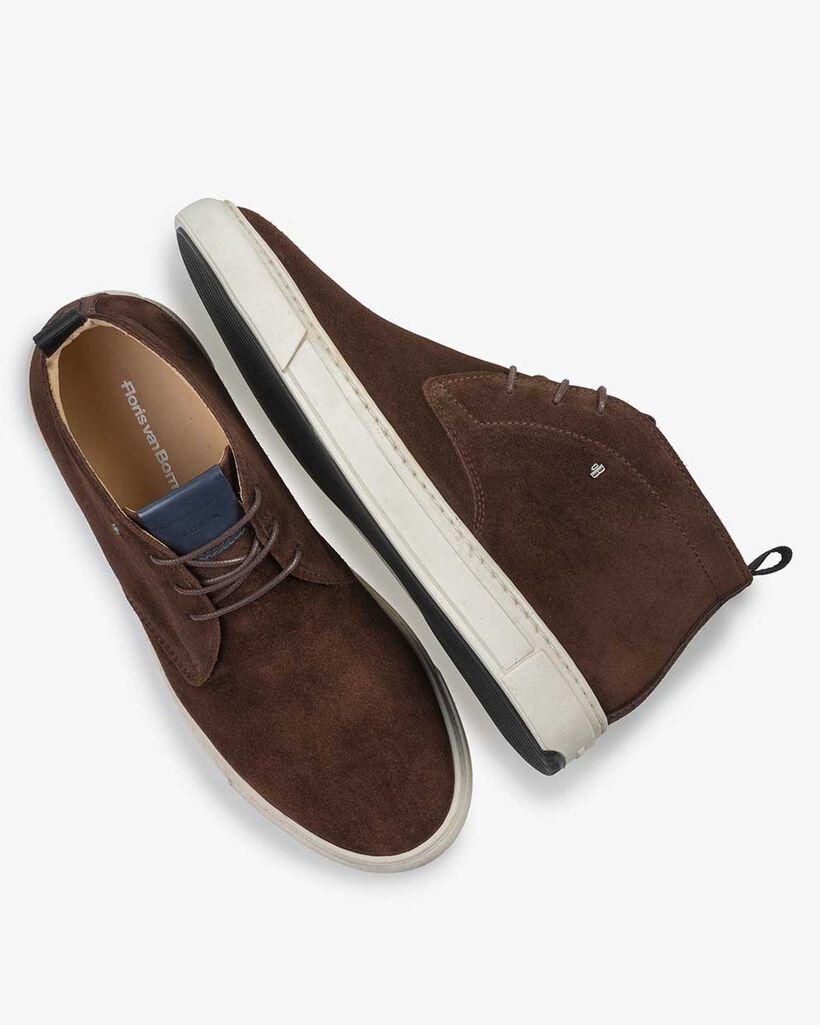 Desert boot suede dark brown