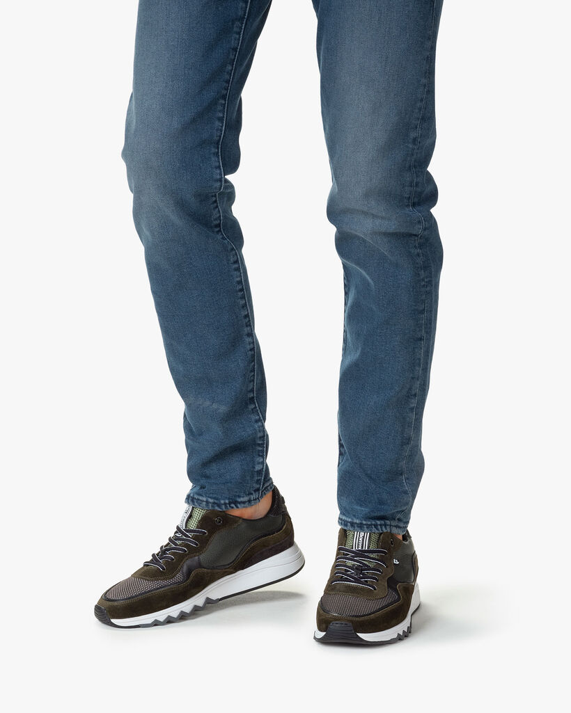 Nineti sneaker dark green